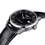 Buy Shop Tissot T Classic Luxury Black Dial Black Leather Strap Watch For Men - T086.407.16.051.00 USA Online