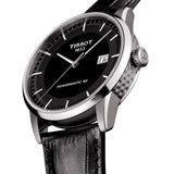 Buy Shop Tissot T Classic Luxury Black Dial Black Leather Strap Watch For Men - T086.407.16.051.00 USA Online