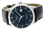 Buy Shop Tissot T Classic Luxury Powermatic 80 Black Dial Black Leather Strap Watch For Men - T086.408.16.051.00 USA Online