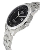 Buy Shop Tissot T Classic Luxury Powermatic 80 Black Dial Silver Steel Strap Watch For Men - T086.408.11.056.00 USA Online