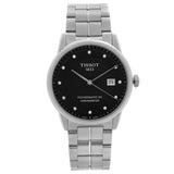 Buy Shop Tissot T Classic Luxury Powermatic 80 Black Dial Silver Steel Strap Watch For Men - T086.408.11.056.00 USA Online