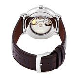 Buy Shop Tissot T-Classic Powermatic 80 Silver Dial Brown Leather Strap Watch For Men - T122.407.16.031.00 USA Online
