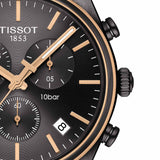 Buy Shop Tissot T Classic PR 100 Chronograph Anthracite Black Dial Black Mesh Bracelet Watch For Men - T101.417.23.061.00 USA Online