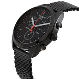 Buy Shop Tissot T Classic PR 100 Chronograph Black Dial Black Mesh Bracelet Watch For Men - T101.417.33.051.00 USA Online