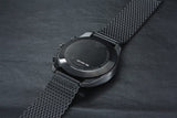 Tissot T Classic PR 100 Chronograph Black Dial Black Mesh Bracelet Watch For Men - T101.417.33.051.00