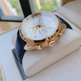 Buy Shop Tissot T Classic PR 100 Chronograph Silver Dial Black Leather Strap Watch for Men - T101.417.36.031.00 USA Online