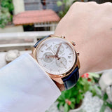 Buy Shop Tissot T Classic PR 100 Chronograph Silver Dial Black Leather Strap Watch for Men - T101.417.36.031.00 USA Online