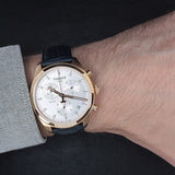 Buy Shop Tissot T Classic PR 100 Chronograph Silver Dial Black Leather Strap Watch for Men - T101.417.36.031.00 USA Online