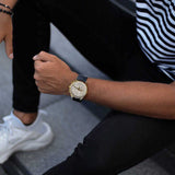 Buy Shop Tissot T Classic PR 100 Chronograph Silver Dial Black Leather Strap Watch for Men - T101.417.36.031.00 USA Online