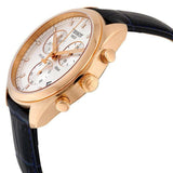 Buy Shop Tissot T Classic PR 100 Chronograph Silver Dial Black Leather Strap Watch for Men - T101.417.36.031.00 USA Online