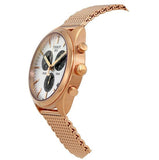 Buy Shop Tissot T Classic PR 100 Chronograph Silver Dial Rose Gold Mesh Bracelet Watch For Men - T101.417.33.031.01 USA Online