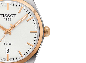 Buy Shop Tissot T Classic PR 100 Lady Silver Dial Watch For Women - T101.210.36.031.01 USA Online