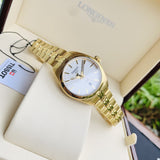 Buy Shop Tissot T Classic PR 100 Lady White Dial Gold Steel Strap Watch for Women - T101.210.33.031.00 USA Online