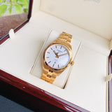 Buy Shop Tissot T Classic PR 100 Lady White Dial Gold Steel Strap Watch for Women - T101.210.33.031.00 USA Online
