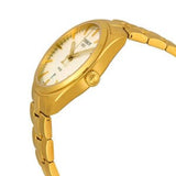 Buy Shop Tissot T Classic PR 100 Lady White Dial Gold Steel Strap Watch for Women - T101.210.33.031.00 USA Online