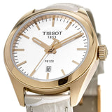 Buy Shop Tissot T Classic PR 100 Lady White Dial Watch For Women - T101.210.36.031.00 USA Online