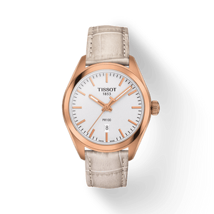 Buy Shop Tissot T Classic PR 100 Lady White Dial Watch For Women - T101.210.36.031.00 USA Online