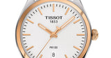 Buy Shop Tissot T Classic PR 100 Quartz White Dial Brown Leather Strap Watch for Men - T101.410.26.031.00 USA Online