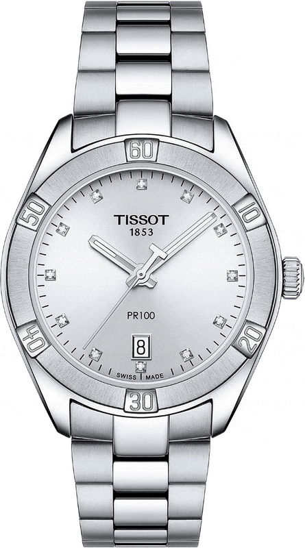 Buy Shop Tissot T Classic PR 100 Sport Chic Lady Watch For Women - T101.910.11.036.00 USA Online