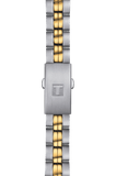 Buy Shop Tissot T Classic PR 100 Sport Chic White Dial Two Tone Steel Strap Watch For Women - T101.210.22.031.00 USA Online