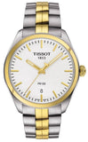 Buy Shop Tissot T Classic PR 100 Sport Chic White Dial Two Tone Steel Strap Watch For Women - T101.210.22.031.00 USA Online