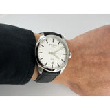 Buy Shop Tissot T Classic PR 100 White Dial Black Leather Strap Watch for Men - T101.410.16.031.00 USA Online
