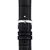 Buy Shop Tissot T Classic PR 100 White Dial Black Leather Strap Watch for Men - T101.410.16.031.00 USA Online