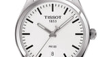 Buy Shop Tissot T Classic PR 100 White Dial Black Leather Strap Watch for Men - T101.410.16.031.00 USA Online