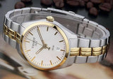 Buy Shop Tissot T Classic PR 100 White Dial Two Tone Steel Strap Watch for Men - T101.410.22.031.00 USA Online