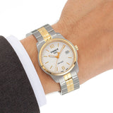 Buy Shop Tissot T Classic PR 100 White Dial Two Tone Steel Strap Watch for Men - T101.410.22.031.00 USA Online