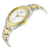 Buy Shop Tissot T Classic PR 100 White Dial Two Tone Steel Strap Watch for Men - T101.410.22.031.00 USA Online