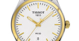 Buy Shop Tissot T Classic PR 100 White Dial Two Tone Steel Strap Watch for Men - T101.410.22.031.00 USA Online