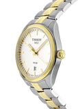 Buy Shop Tissot T Classic PR 100 White Dial Two Tone Steel Strap Watch for Men - T101.410.22.031.00 USA Online