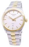 Buy Shop Tissot T Classic PR 100 White Dial Two Tone Steel Strap Watch for Men - T101.410.22.031.00 USA Online