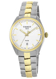 Buy Shop Tissot T Classic PR 100 White Dial Two Tone Steel Strap Watch for Men - T101.410.22.031.00 USA Online