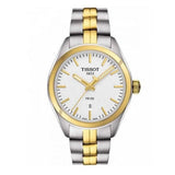 Buy Shop Tissot T Classic PR 100 White Dial Two Tone Steel Strap Watch for Men - T101.410.22.031.00 USA Online