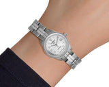 Buy Shop Tissot T Classic PR100 Silver Dial Silver Steel Strap Watch For Women - T049.210.11.032.00 USA Online