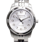 Buy Shop Tissot T Classic PR100 Silver Dial Silver Steel Strap Watch For Women - T049.210.11.032.00 USA Online