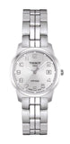 Buy Shop Tissot T Classic PR100 Silver Dial Silver Steel Strap Watch For Women - T049.210.11.032.00 USA Online