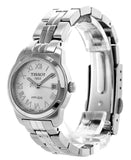 Buy Shop Tissot T Classic PR100 Silver Dial Silver Steel Strap Watch For Women - T049.210.11.033.00 USA Online