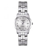 Buy Shop Tissot T Classic PR100 Silver Dial Silver Steel Strap Watch For Women - T049.210.11.033.00 USA Online