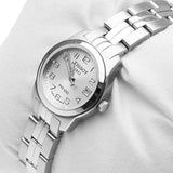 Buy Shop Tissot T Classic PR100 Watch Ladies White Dial Stainless Steel For Women - T049.210.11.017.00 USA Online