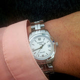 Buy Shop Tissot T Classic PR100 Watch Ladies White Dial Stainless Steel For Women - T049.210.11.017.00 USA Online