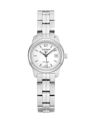 Buy Shop Tissot T Classic PR100 Watch Ladies White Dial Stainless Steel For Women - T049.210.11.017.00 USA Online