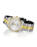 Buy Shop Tissot T Classic PR100 White Dial Two Tone Steel Strap Watch For Women - T049.210.22.032.00 USA Online