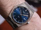 Buy Shop Tissot T Classic PRX Blue Dial Silver Steel Strap Watch For Men - T137.410.11.041.00 USA Online