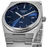 Buy Shop Tissot T Classic PRX Blue Dial Silver Steel Strap Watch For Men - T137.410.11.041.00 USA Online
