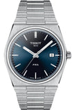 Buy Shop Tissot T Classic PRX Blue Dial Silver Steel Strap Watch For Men - T137.410.11.041.00 USA Online