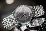 Buy Shop Tissot T Classic T One Automatic Black Dial Silver Steel Strap Watch For Men - T038.430.11.057.00 USA Online