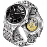 Buy Shop Tissot T Classic T One Automatic Black Dial Silver Steel Strap Watch For Men - T038.430.11.057.00 USA Online